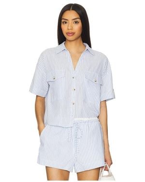 Blank NYC Button Up Shirt - White