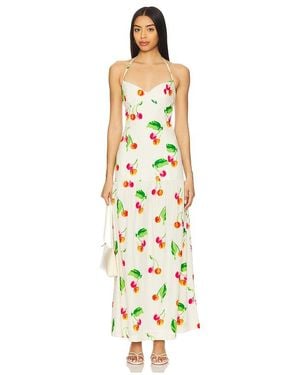 SWF Halter Maxi Dress - Metallic