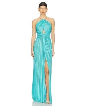 Sabina Musayev Maxikleid Sophia - Blau