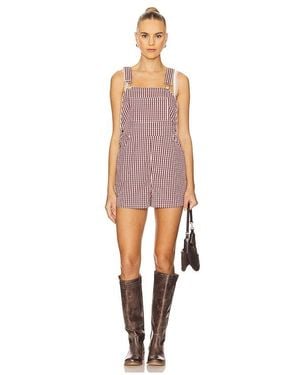 WeWoreWhat Basic Short Overall - Multicolour