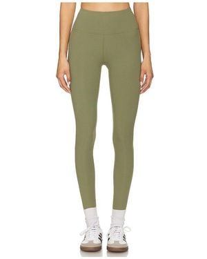 WellBeing + BeingWell Isla Micro Rib Legging - Green