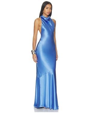 retroféte Idonie Dress - Blue