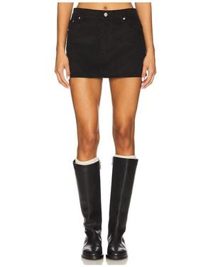 EB DENIM Cherry Mini Skirt - Black