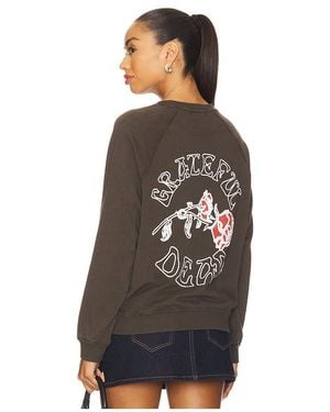Junk Food Sudadera Grateful Dead Tour 72 En Color Charcoal Talla (También En M, S, Xl, Xs) - Negro