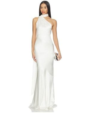 retroféte Kelsa Dress - White