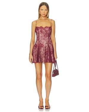 MAJORELLE Tracy Mini Dress - Red