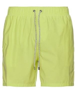Vintage Summer Badeshorts - Grün