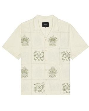 Rails Resort-Shirt Clairo - Weiß