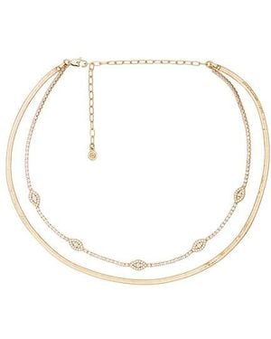 Ettika Evil Eye ネックレスセット - ホワイト