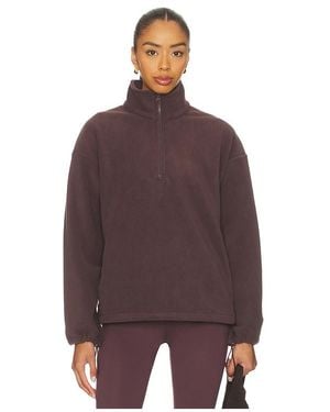 WellBeing + BeingWell Fremont Half Zip Jacket - Purple