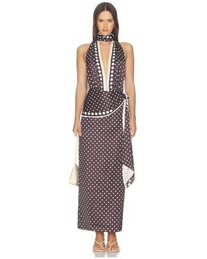 Stone Cold Fox X Revolve Porsha Midi Dress - Multicolor