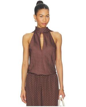 Posse Phoebe Top - Brown