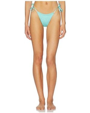 Maaji Veil Sunflash Bikini Bottom - Blue