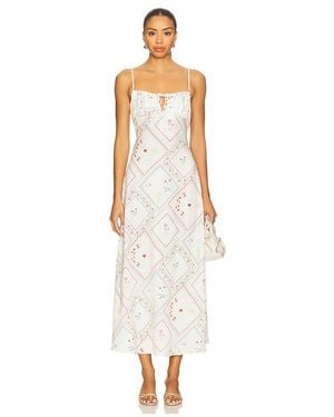 WeWoreWhat Midi-Kleid Cami - Weiß