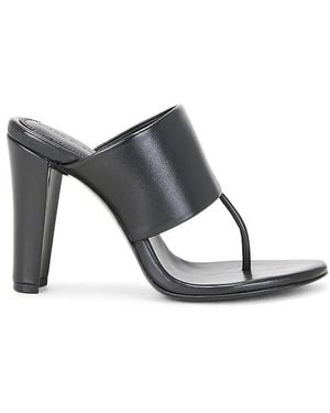 Black Suede Studio Dana 95 Mule - Black