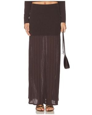 4th & Reckless Nancy Skirt - Brown