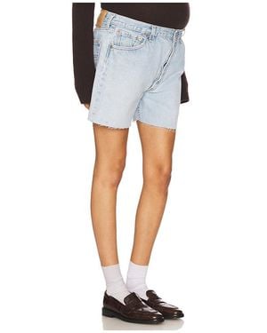 aligrace Maternity Baggy Short En Color Azul Talla (También En S, Xs) - Negro