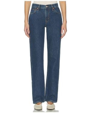 RE/DONE 90's Mid Rise Loose Jeans - Blue