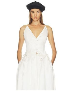 Helsa Gala Bustier - White
