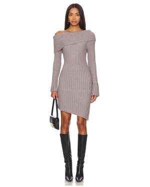 House Of Sunny Chunky Rib Dress - Multicolour