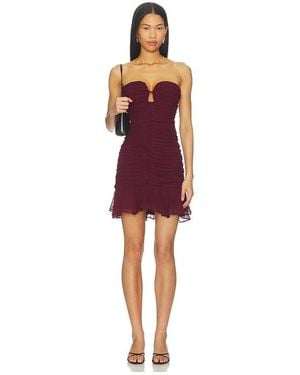Astr Salena Dress - Red