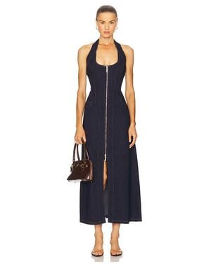 Bardot Vestido Midi De Mezclilla Martel En Color Azul Talla (También En 12, 4, 6, 8)