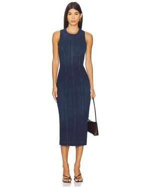 DL1961 Esme Midi Dress - Blue