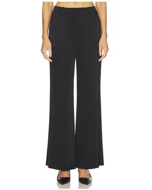 Theory Fluid Satin Pant - Black