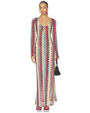 Seven Wonders Emerie Scoop Neck Maxi Dress - Multicolour