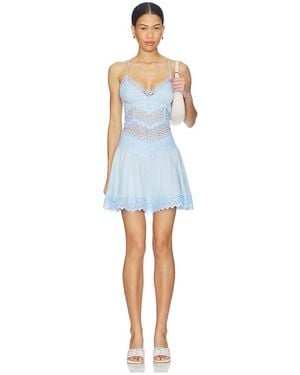 Charo Ruiz Aveline Short Dress - Blue