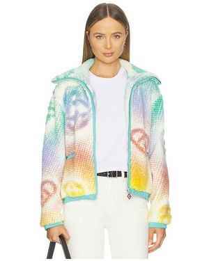 CASABLANCA Monogram Fleece Jacket - White