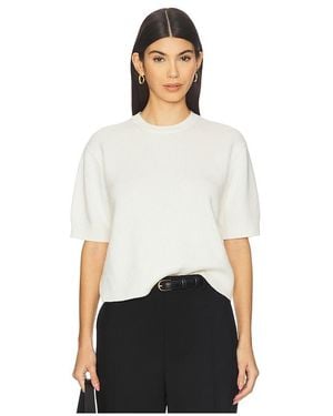 Theory Crop Tee - White