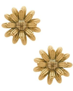 Shashi Ohrring Mit Nietenakzent Daffodil - Mettallic
