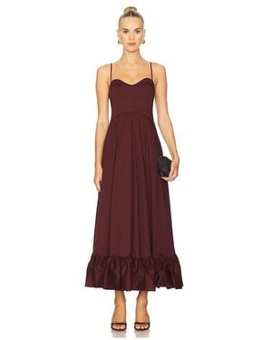 Clea Vandalia Dress - Red