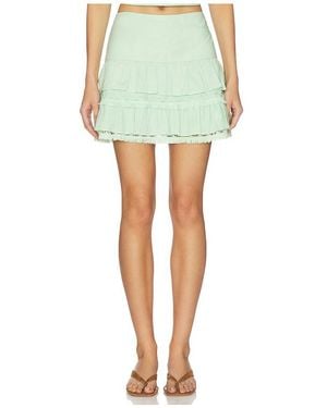 Peixoto Minifalda Lydia En Color Hierbabuena Talla (También En S, Xl) - Azul