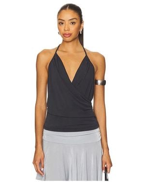 geel Julian Halter Top - Blue