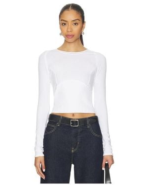 Free People X We The Free Protagonist Long Sleeve - White