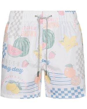 Vintage Summer Shorts - Weiß