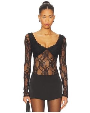 superdown Halcyon Bodysuit - Black