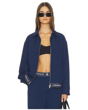 CASABLANCA Sports Tailored Jacket - Blue