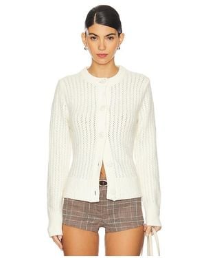 Steve Madden Illiana Cardigan - White