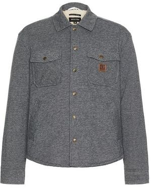 Brixton Durham Sherpa Lined Jacket - Blue