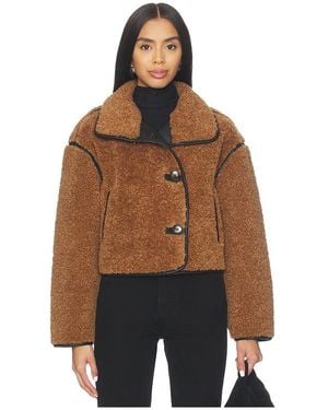 Blank NYC Teddy Coat - Brown