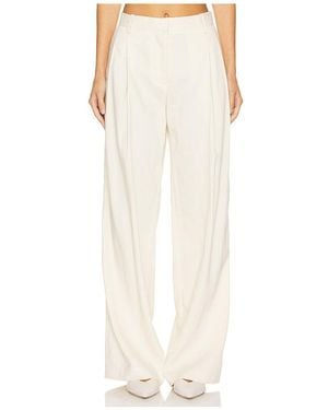Helmut Lang Plissee-Hose - Weiß