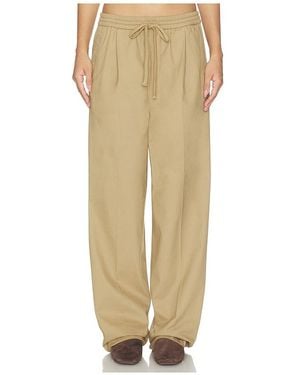 Fear Of God Pleat Front Drawstring Pant - Natural