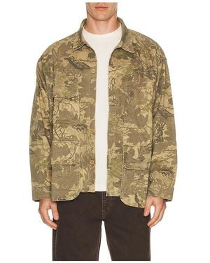 Brain Dead Stoffjacke Military - Natur