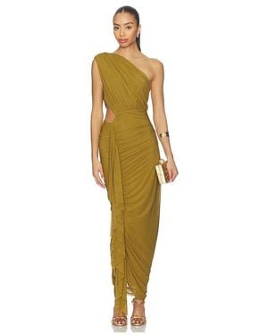superdown Vestido Juliet En Color Verde Oliva Talla (También En M, S, Xl, Xs, Xxs) - Multicolor