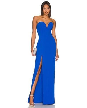 Amanda Uprichard X Revolve Cherri Gown - Blue