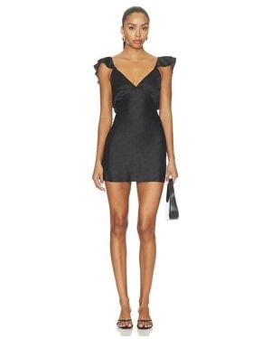 MORE TO COME Beckett Mini Dress - Schwarz