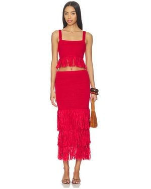 Saylor Kleid Shanda - Rot